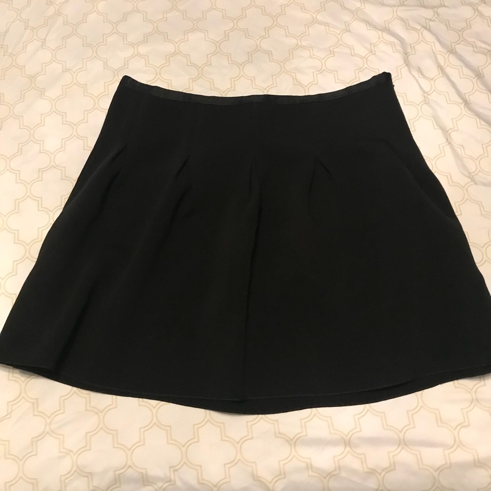 Black flair skirt